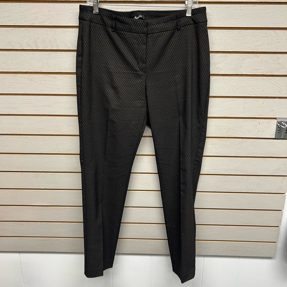 Relativity Pants - Relativity Black Pattern Dress Pants Sz 12